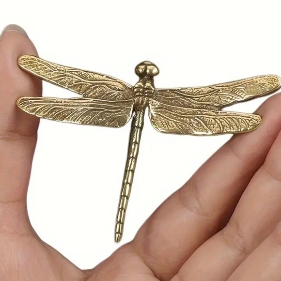 Brass dragonfly - Picture 7 of 8